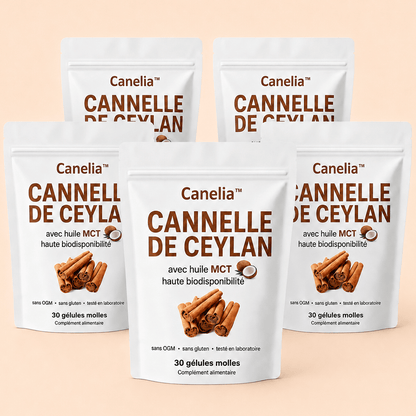 Canelia™ | Soutient une glycémie saine et un équilibre métabolique stable