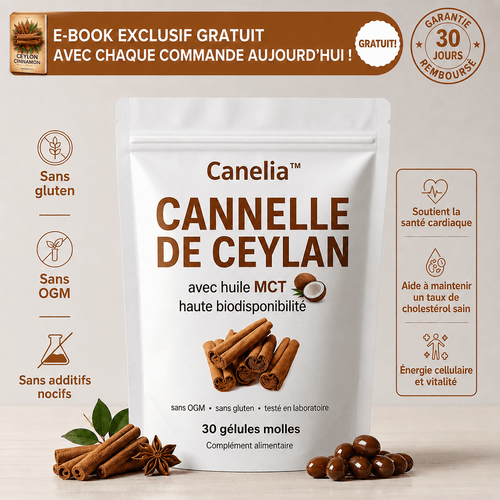 Canelia™ | Soutient une glycémie saine et un équilibre métabolique stable